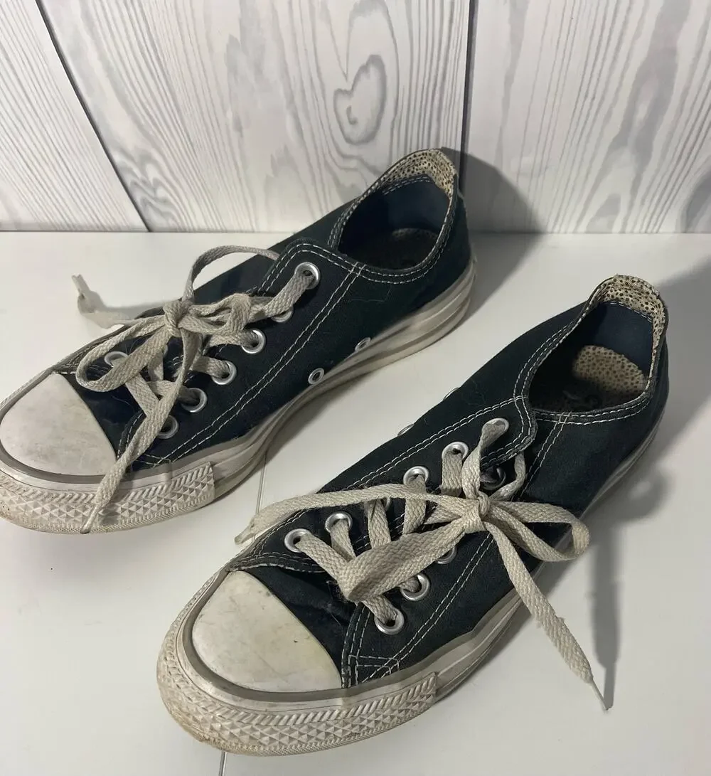 Converse Women's 7 Chuck Taylor All Star Double Tongue Low Top Sneaker Shoes